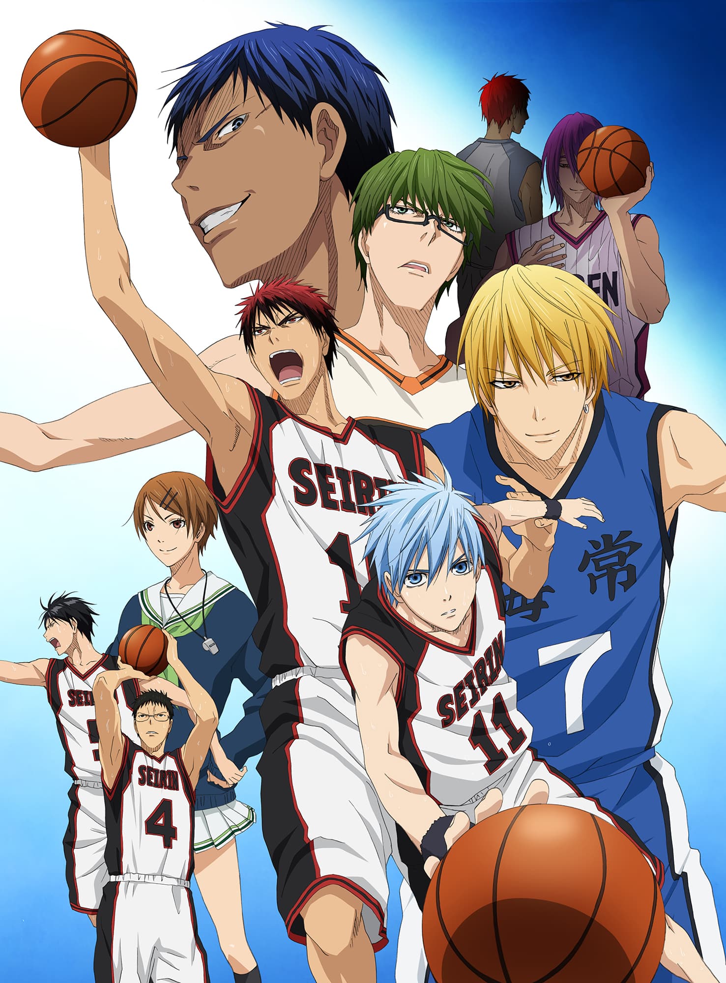 Kuroko's Basketball Key Visual