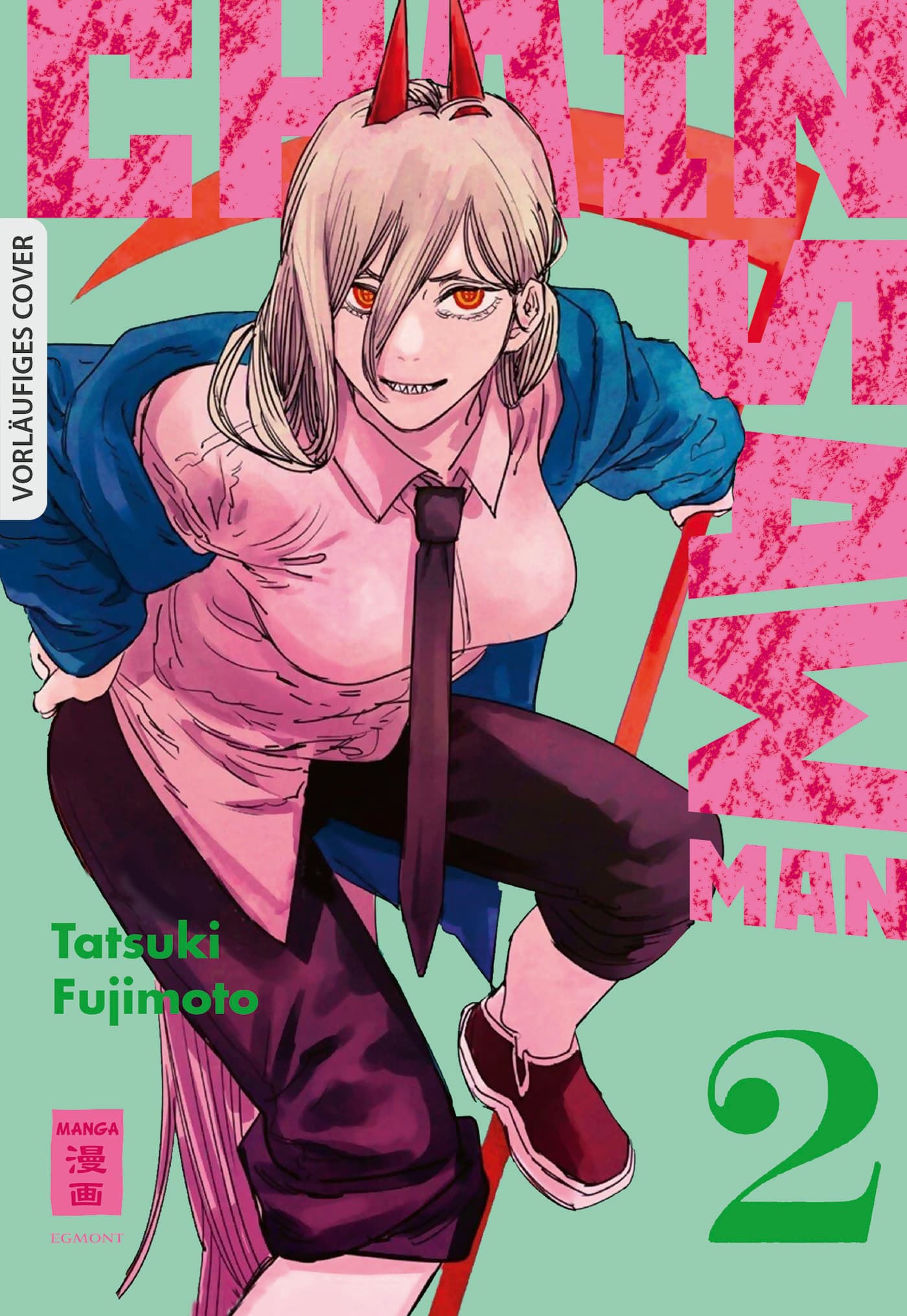 Chainsaw Man Band 2 vorläufiges Cover