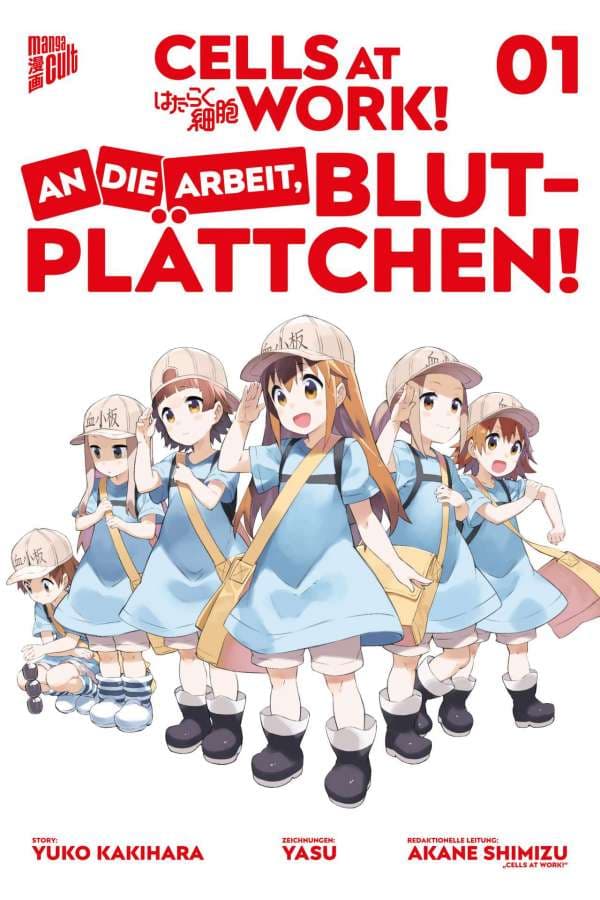 Cells at Work! An die Arbeit Blutplättchen, Band 1