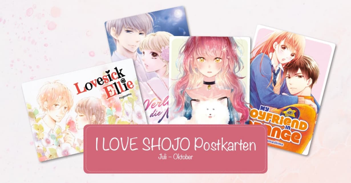 TOKYOPOP präsentiert neue „I LOVE SHOJO“-Postkarten