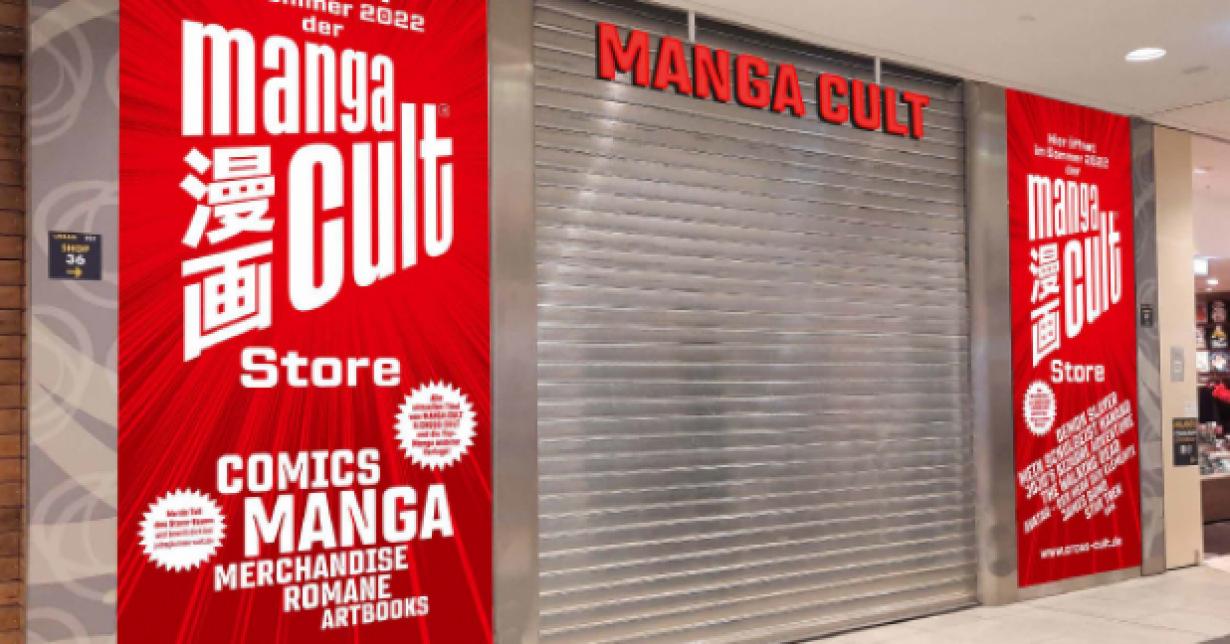 Unterstützung für den Manga Cult Store gesucht