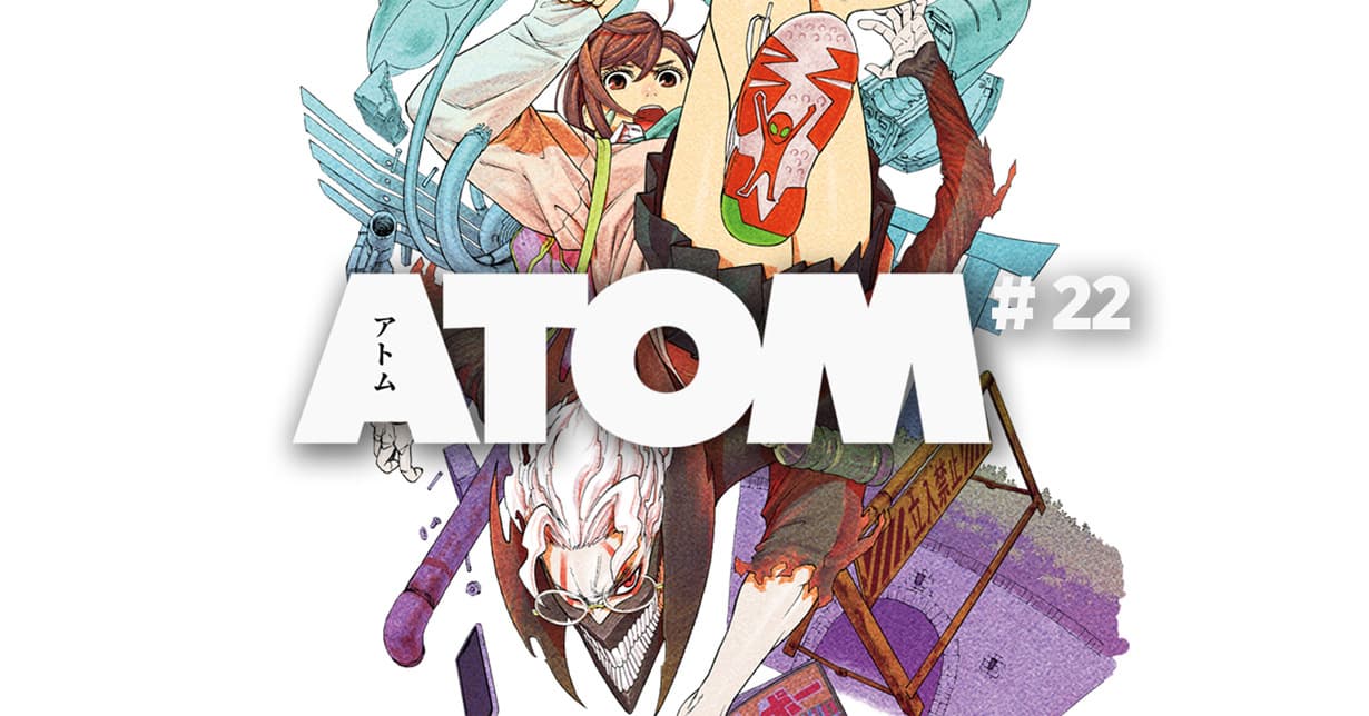 „ATOM“ #22: „Dandadan“-Mangaka Yukinobu Tatsu im Vordergrund
