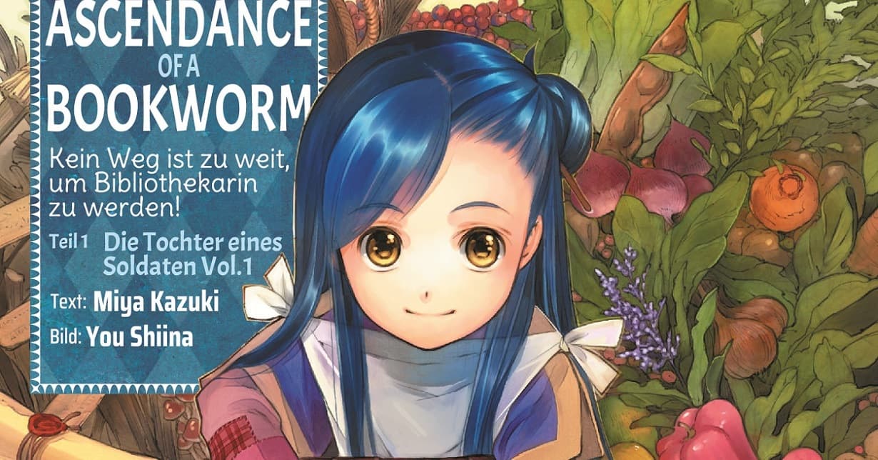 Light-Novel-Lizenz: „Ascendance of a Bookworm: Kein Weg ist zu weit, um Bibliothekarin zu werden“ erscheint bei JNC Nina auf Deutsch