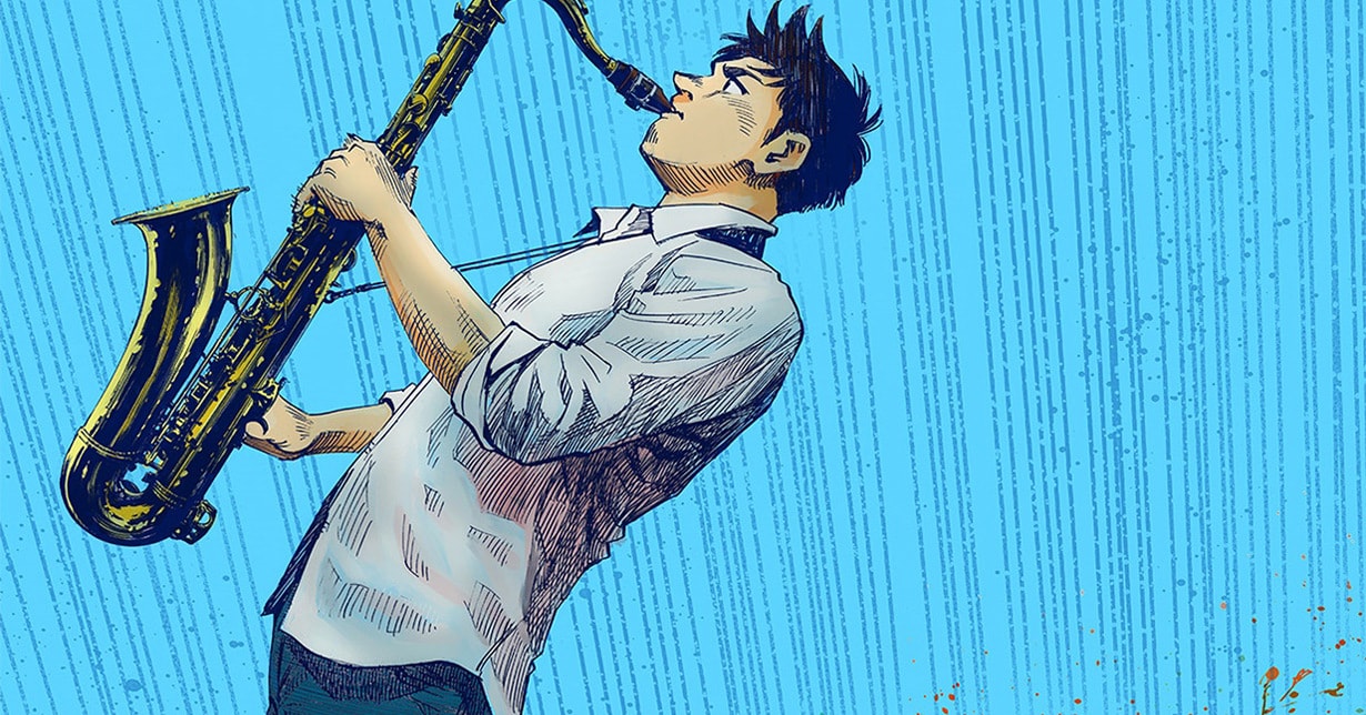 „Blue Giant“-Mangaka fertigt Illustration für Jazz-Festival an