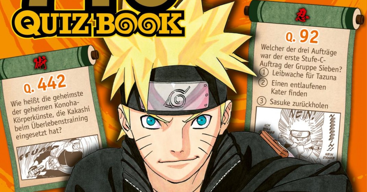 Leseprobe zum „Naruto Quiz Book“