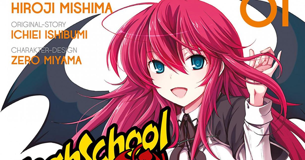 Panini Manga: Kein Leerschuber zum „Highschool DxD“-Manga